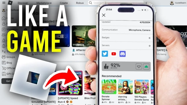 Notícia Roblox: Como curtir um jogo no Roblox em 2026 e por que isso importa