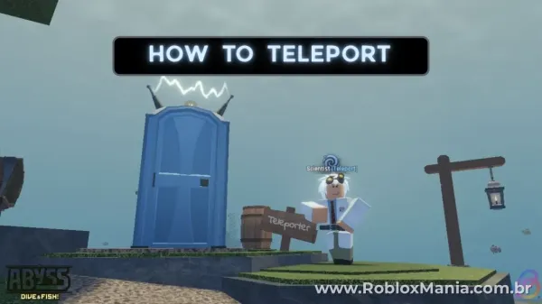 Como desbloquear teleporte rápido em Abyss no Roblox