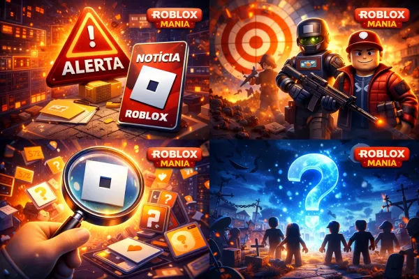 Notícia Roblox: Roblox: Conta n&atilde;o oficial com 84,6 mil seguidores &eacute; banida no TikTok