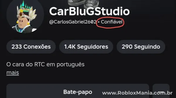 Notícia Roblox: Roblox lan&ccedil;a selo "Confi&aacute;vel" para perfis e muda intera&ccedil;&atilde;o social