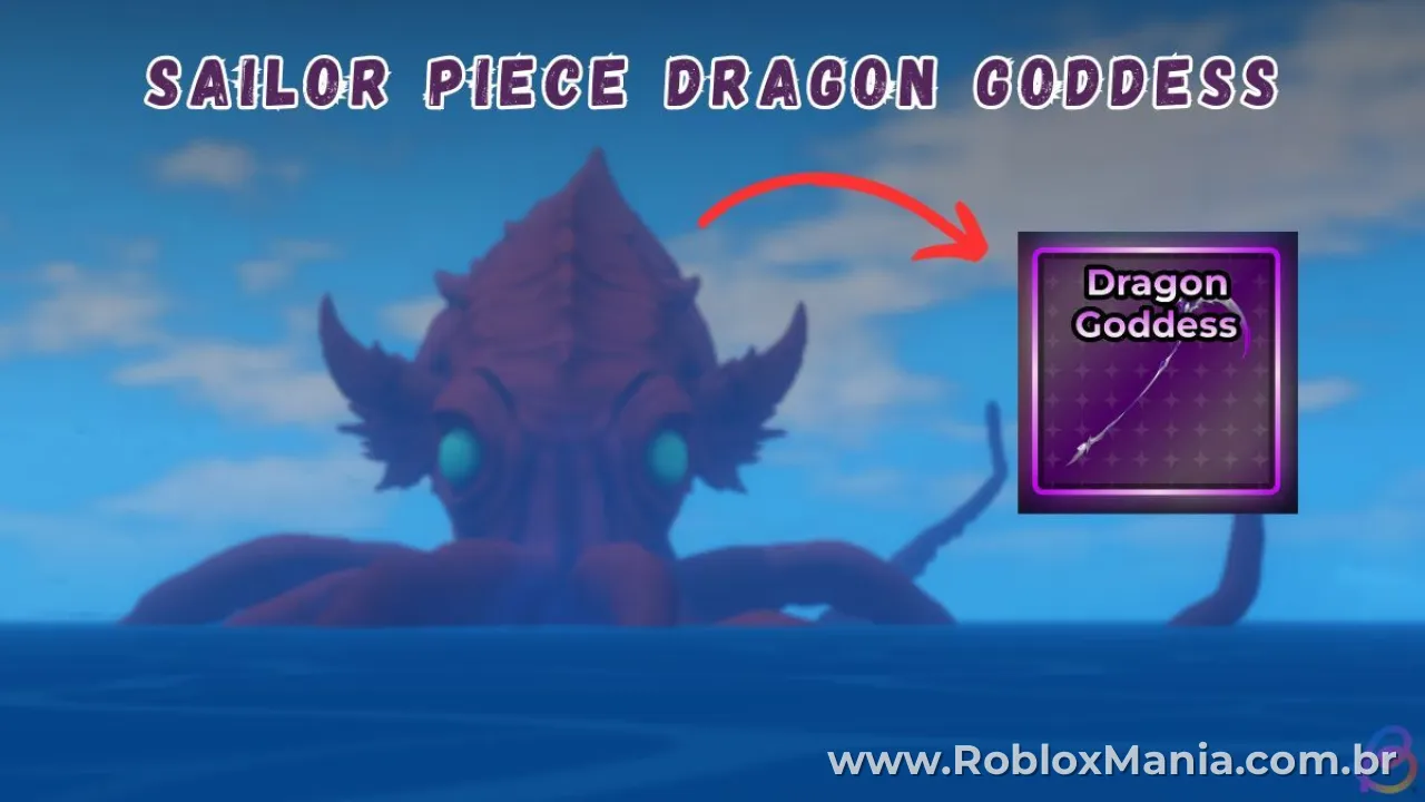 Como Conseguir a Espada Dragon Goddess em Sailor Piece