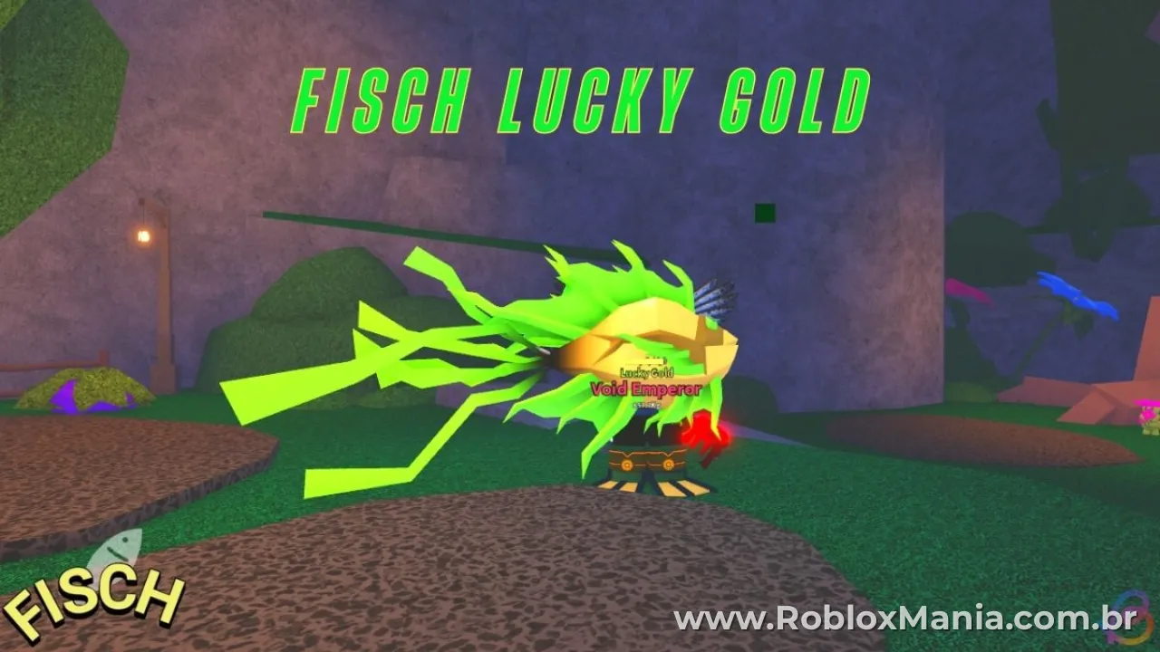 Como Conseguir a Mutação Lucky Gold em Fisch no Roblox