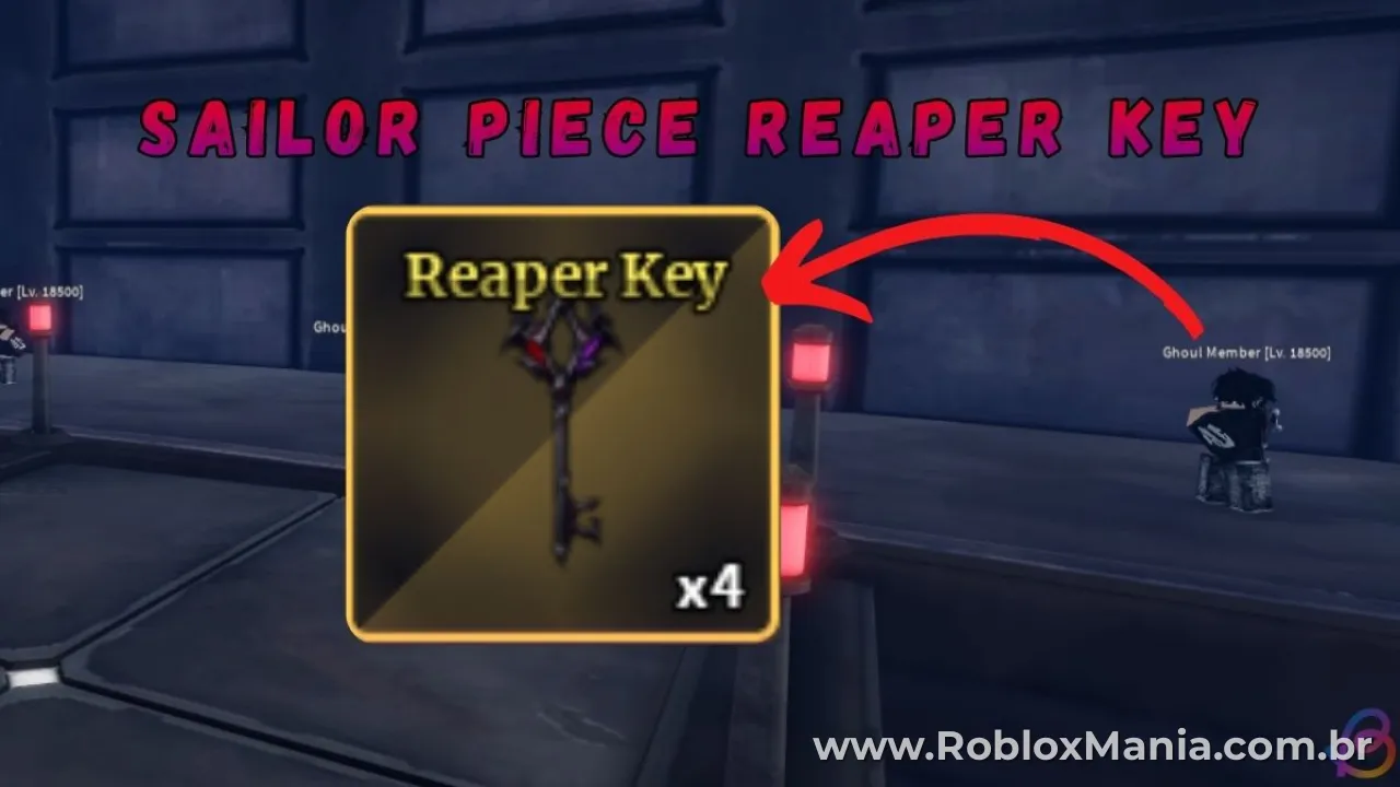 Como Conseguir a Reaper Key em Sailor Piece no Roblox