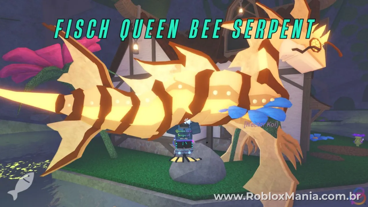Como Pescar a Queen Bee Serpent em Fisch: Guia Completo