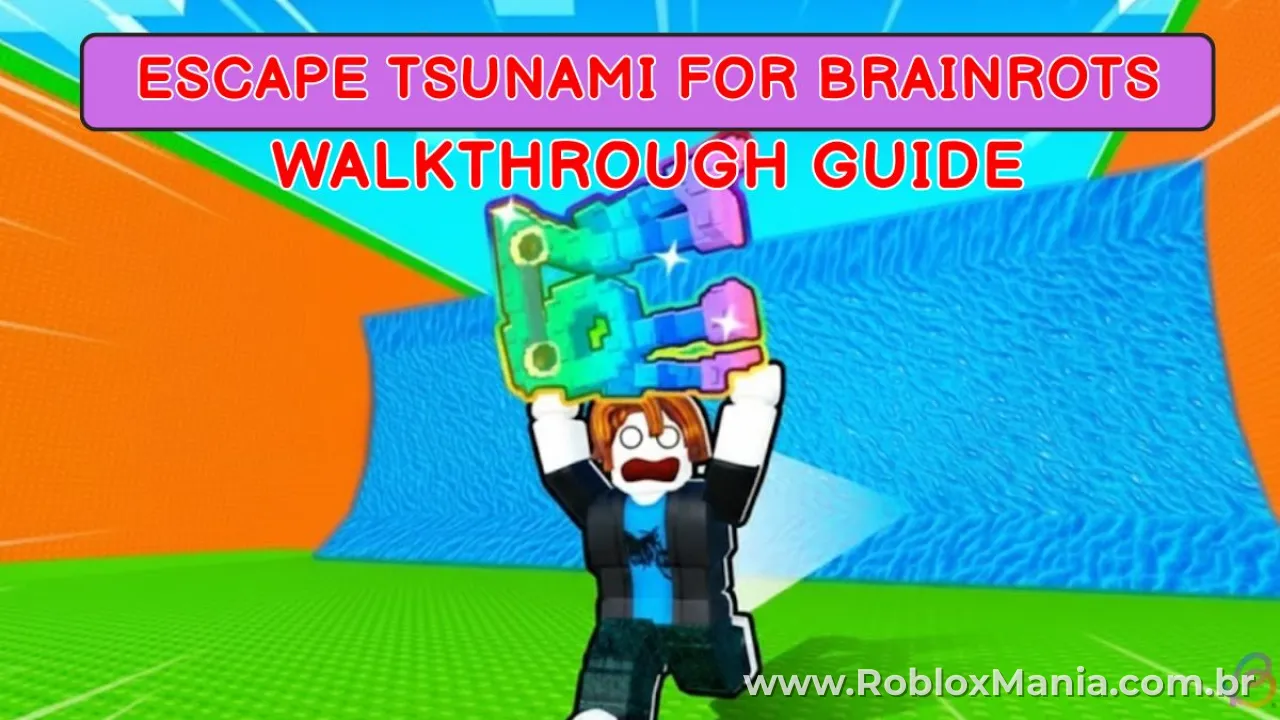 Escape Tsunami for Brainrots: Guia Completo para Progresso Seguro