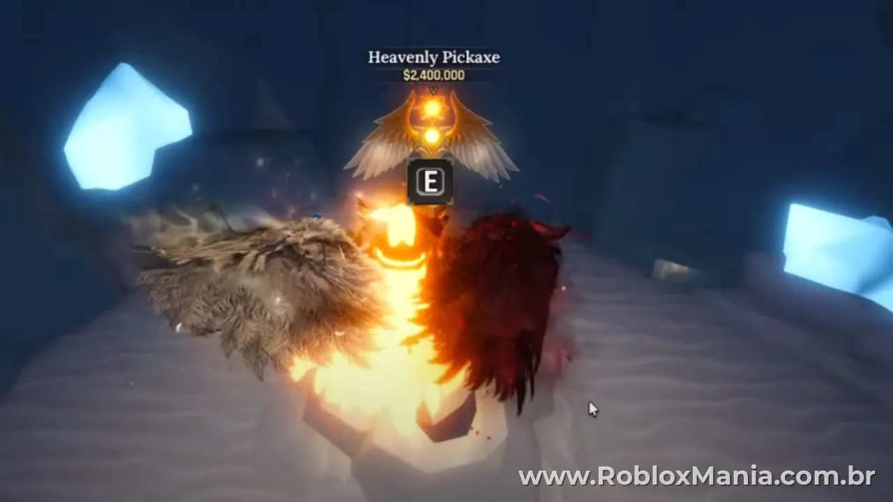 Heavenly Pickaxe em The Forge: Guia Completo e Estratégico