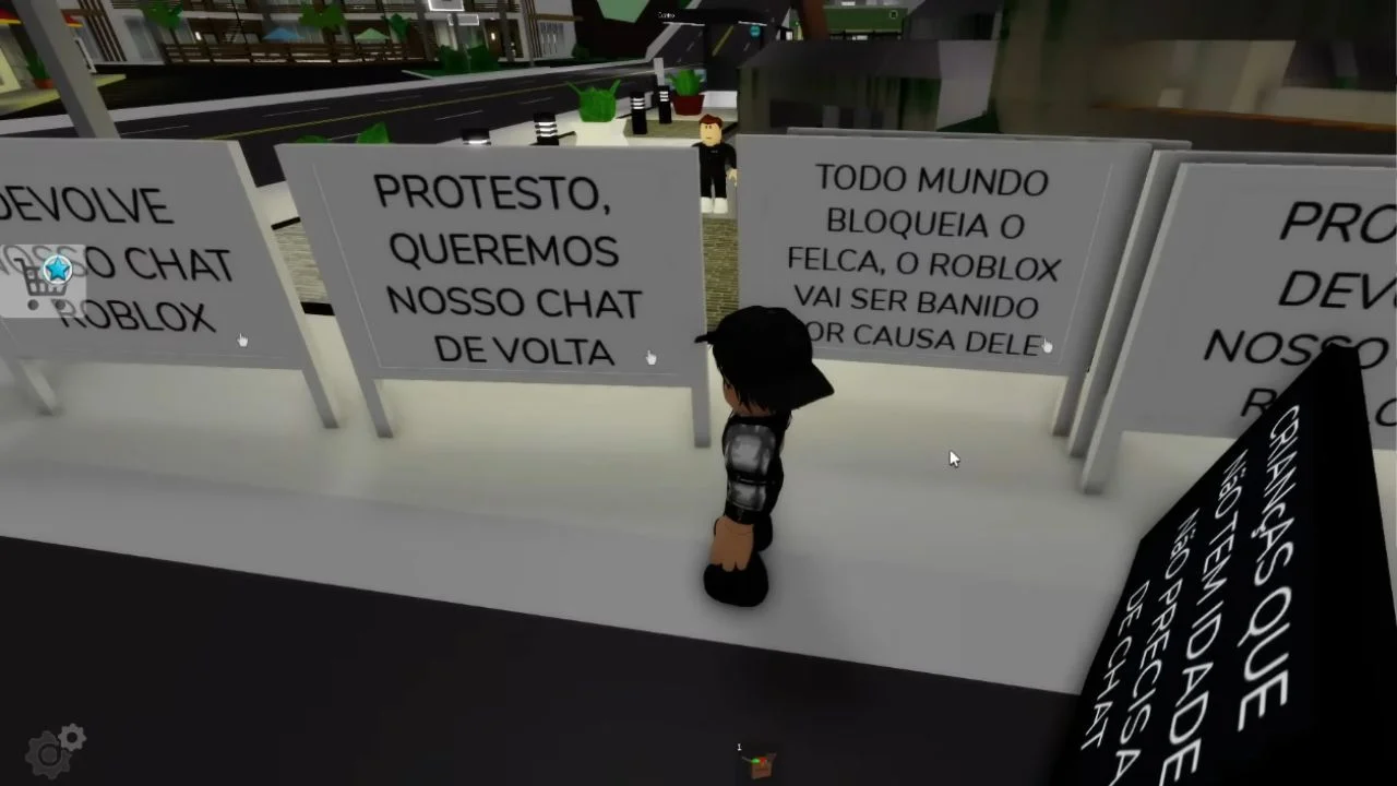 Jogadores protestam em Brookhaven RP após chat do Roblox ser bloqueado