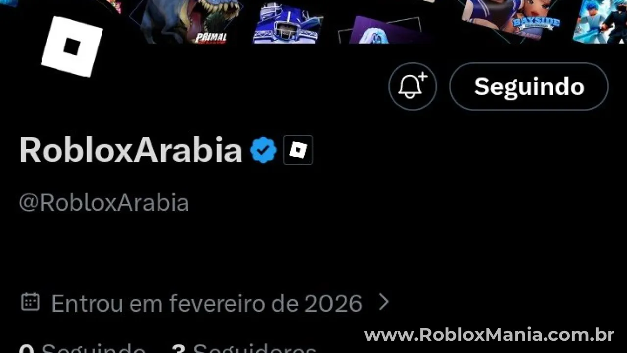 Notícia sobre Roblox cria conta oficial para Arábia Saudita e gera polêmica no Brasil