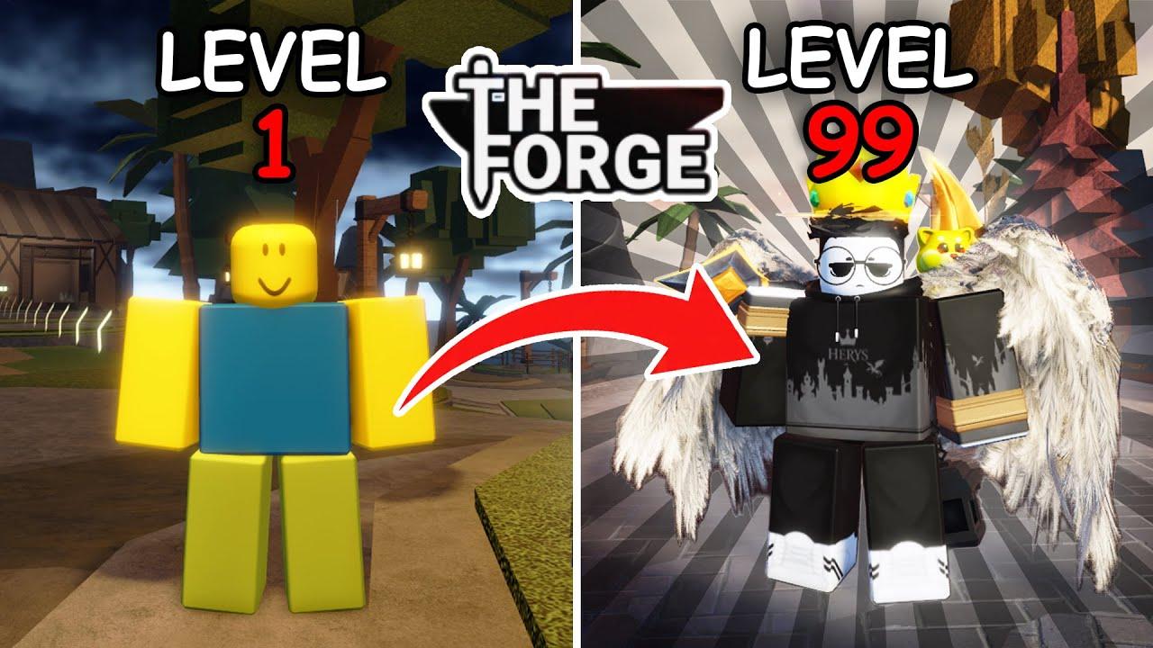Notícia sobre Roblox: Todos os emblemas Raros de The Forge revelados