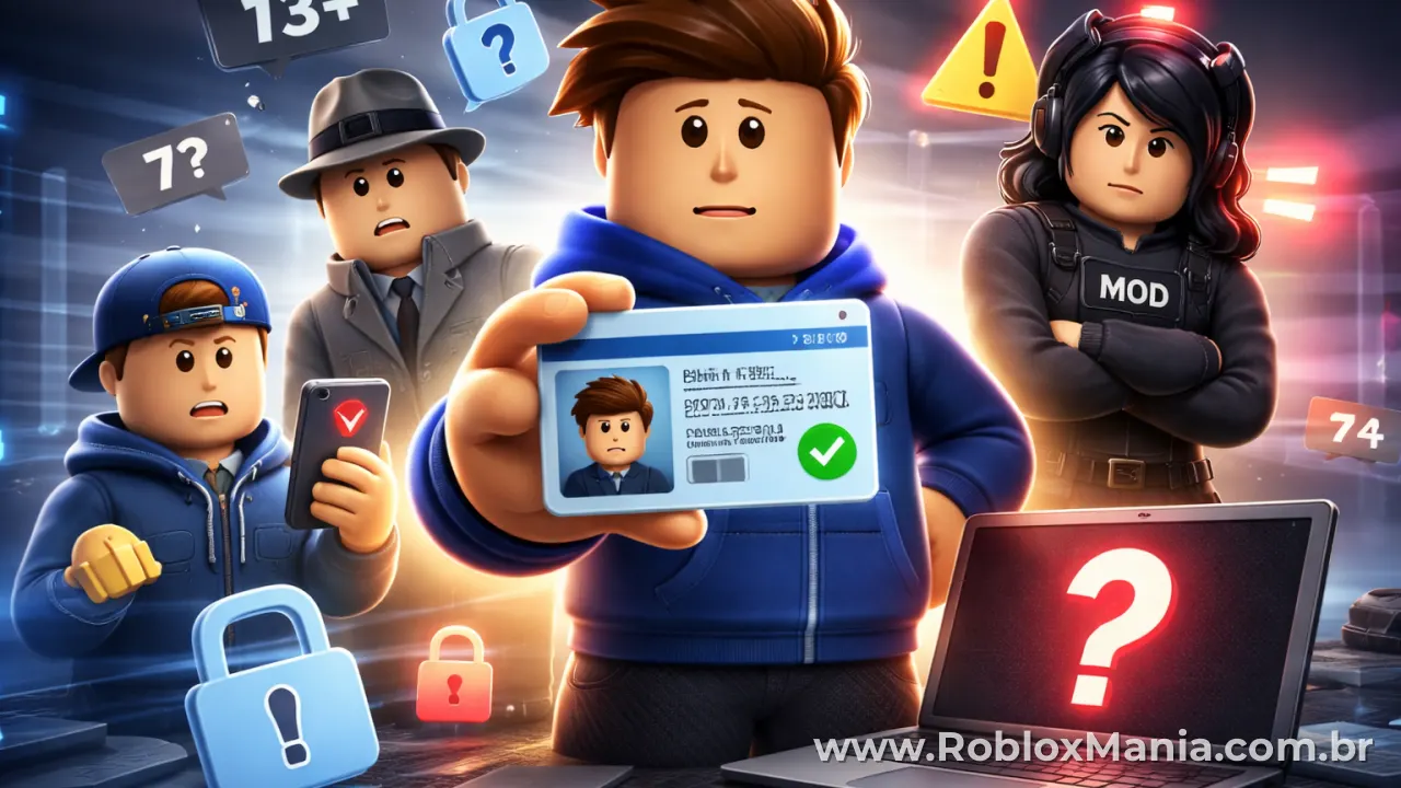 Notícia sobre Roblox vai revalidar idade de contas suspeitas; veja o que muda