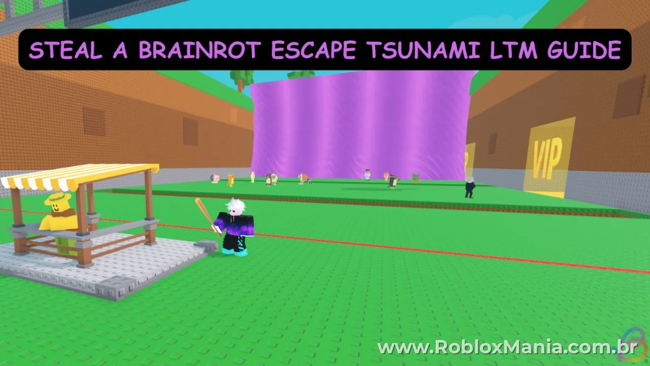 Steal a Brainrot Tsunami: Guia Completo para Sobreviver