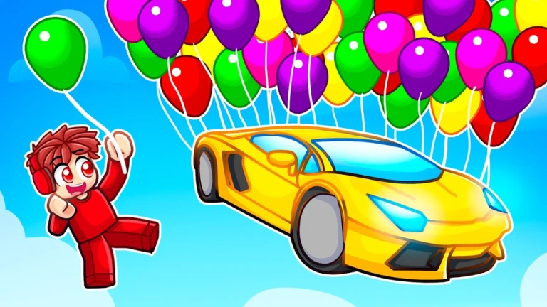 Imagem oficial do jogo +1 Balloon Every Second no Roblox