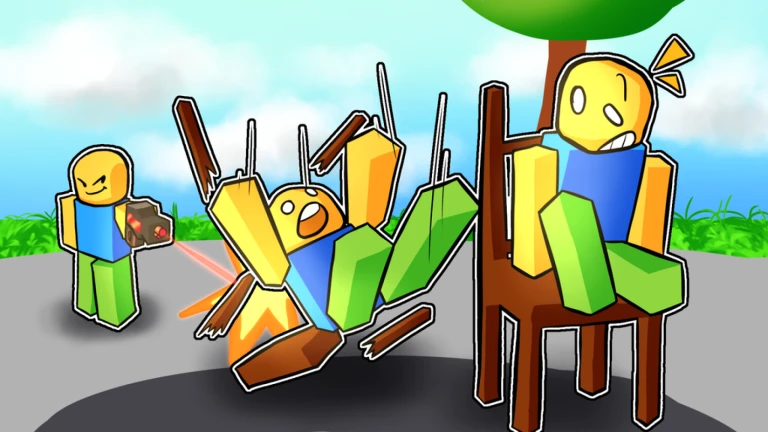 Imagem oficial do jogo 100 Players Musical Chairs no Roblox