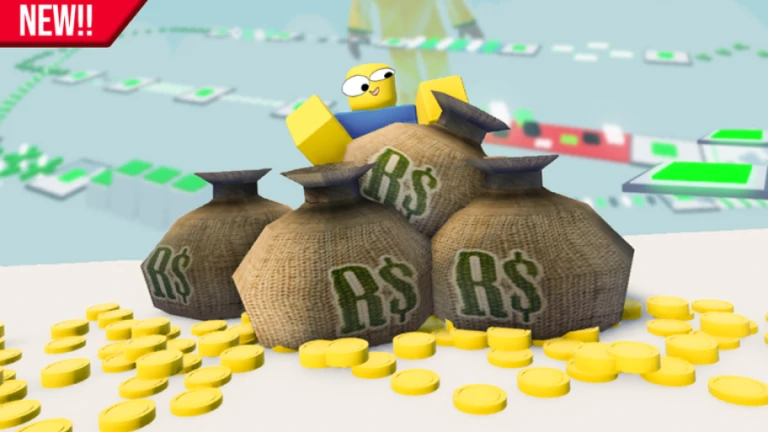 Imagem oficial do jogo $100M+ Roblux Robox Parkour Obby Easy (NEW!) no Roblox