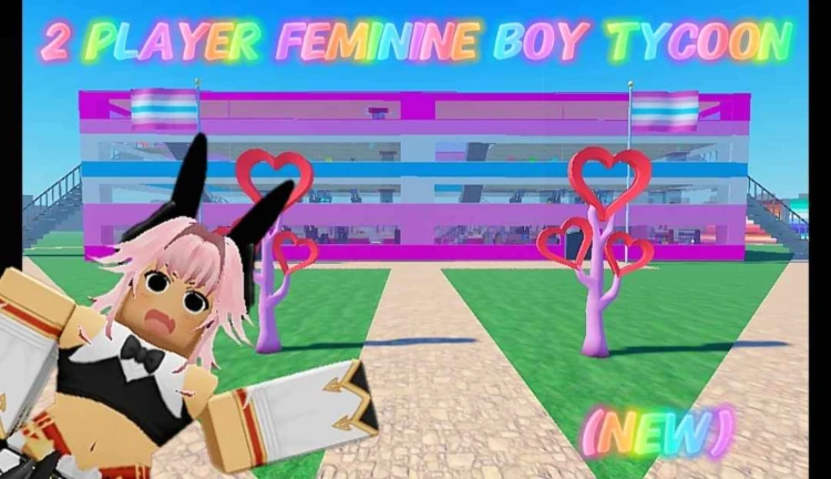 Imagem oficial do jogo 2 Player Femboy tycoon no Roblox