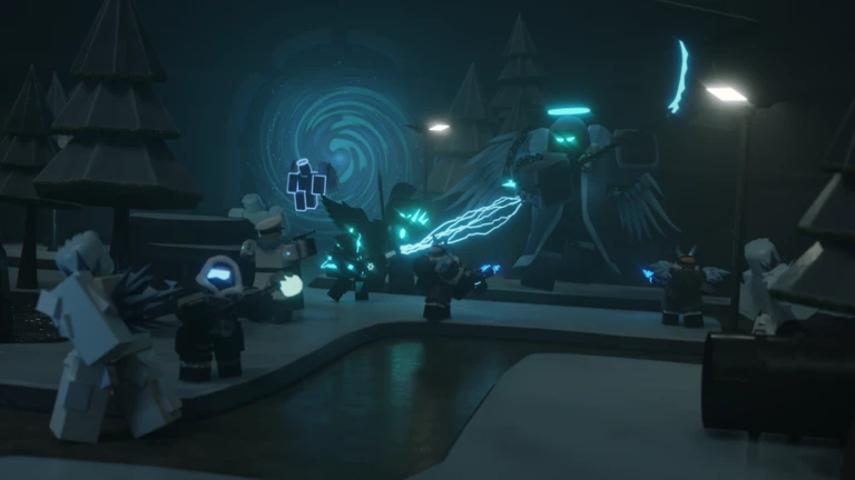 Imagem oficial do jogo abandoned no Roblox