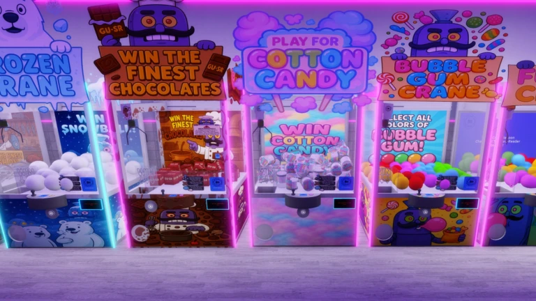 Imagem oficial do jogo Advanced Claw Machine no Roblox