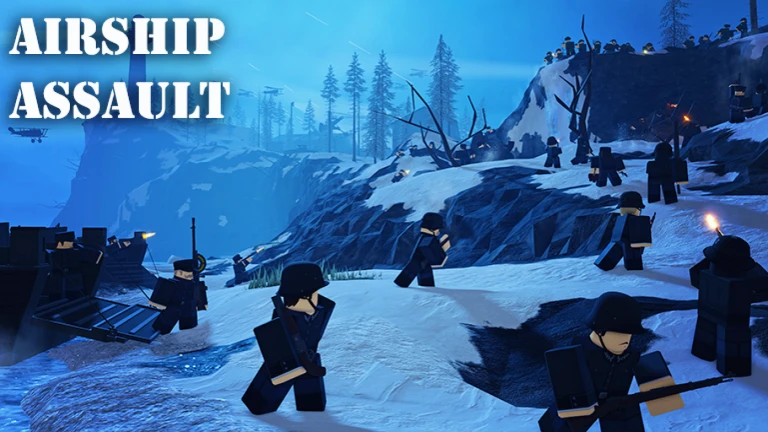 Imagem oficial do jogo Airship Assault no Roblox
