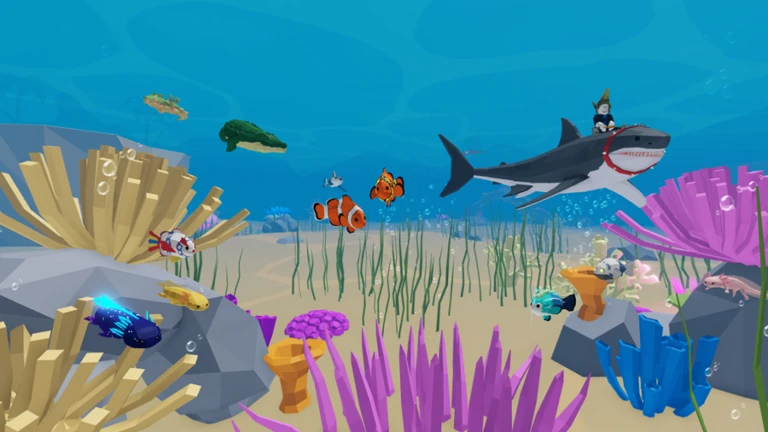 Imagem oficial do jogo Animal Sim: Underwater no Roblox
