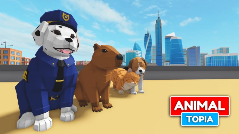 Imagem oficial do jogo Animal Topia RP no Roblox