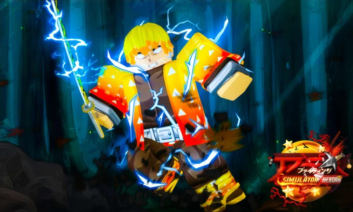 Imagem oficial do jogo Anime Fighting Simulator: Reborn no Roblox