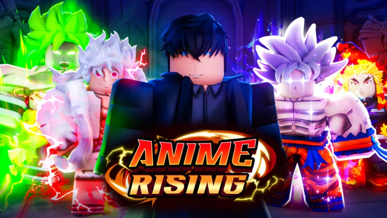Imagem oficial do jogo Anime Rising no Roblox