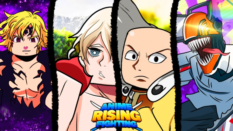 Imagem oficial do jogo Anime Rising Fighting no Roblox