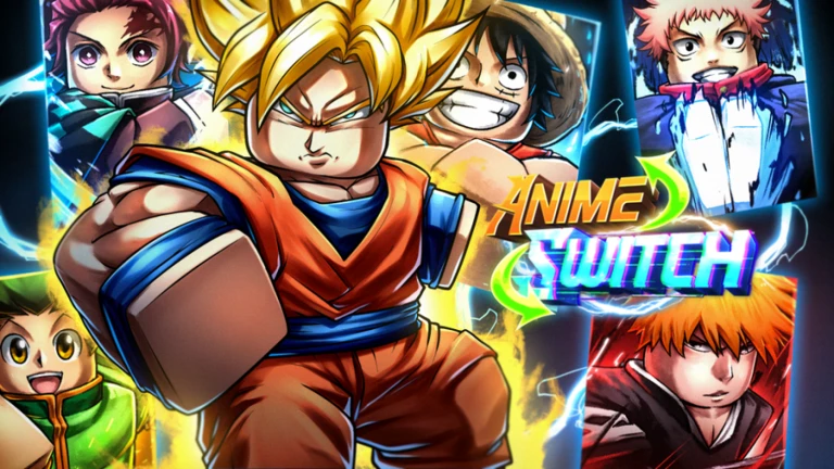 Imagem oficial do jogo Anime Switch no Roblox