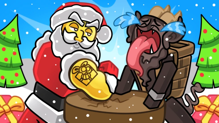 Imagem oficial do jogo Arm Wrestle Simulator no Roblox