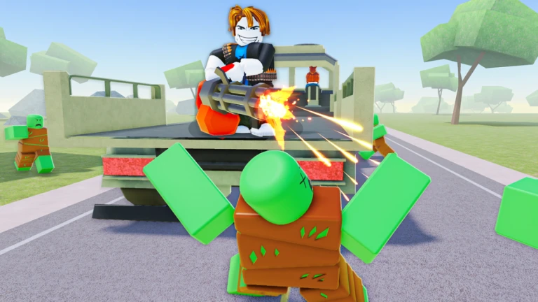 Imagem oficial do jogo Army Roads no Roblox