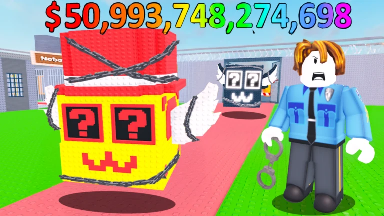 Imagem oficial do jogo Arrest Brainrot no Roblox