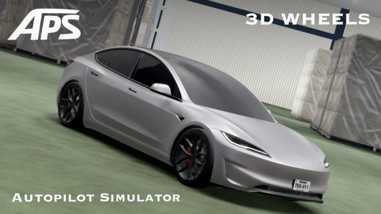 Imagem oficial do jogo Autopilot Simulator / FSD no Roblox