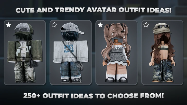 Imagem oficial do jogo Avatar outfit ideas no Roblox