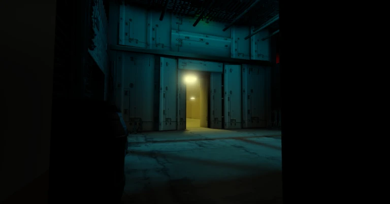 Imagem oficial do jogo Backrooms no Roblox