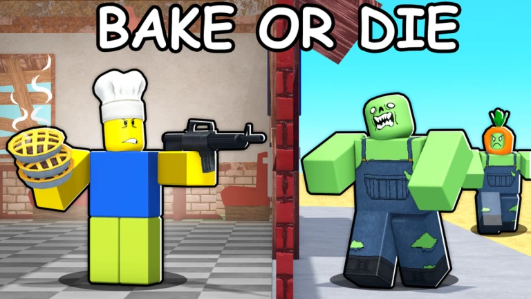 Imagem oficial do jogo Bake or Die no Roblox