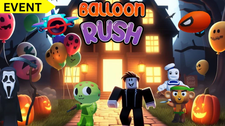 Imagem oficial do jogo Balloon Rush Tower Defense no Roblox