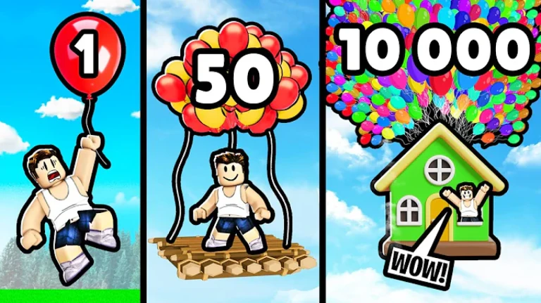 Imagem oficial do jogo Balloon To VIP Obby no Roblox