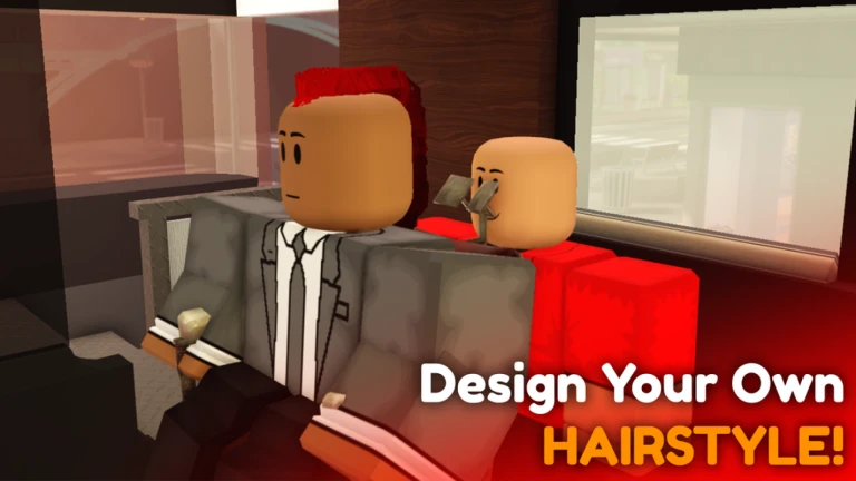 Imagem oficial do jogo Barber Bus no Roblox