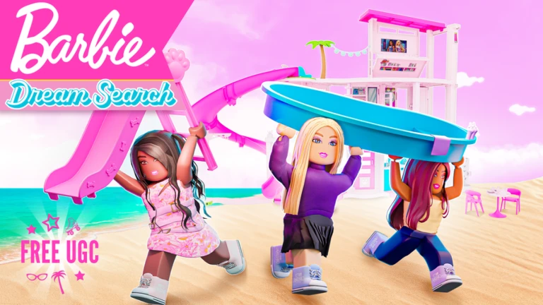 Imagem oficial do jogo Barbie™ Dream Search no Roblox