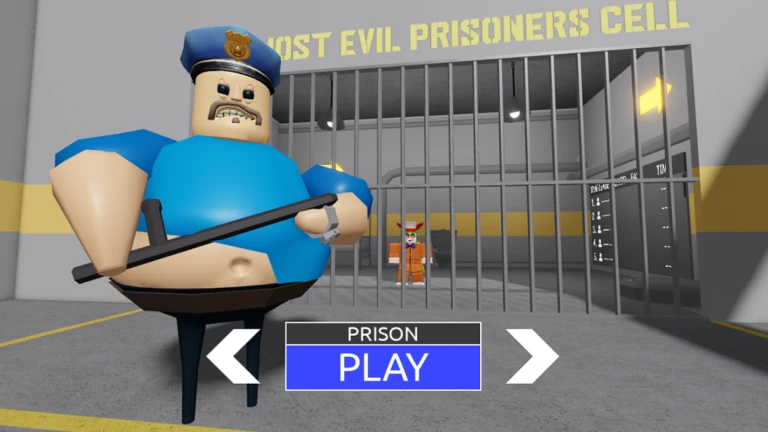 Imagem oficial do jogo BARRY'S PRISON RUN! (OBBY) no Roblox