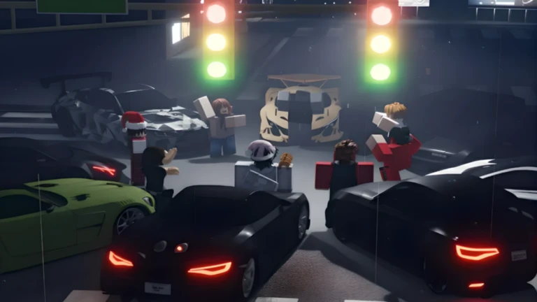 Imagem oficial do jogo Baseplate Drifting no Roblox
