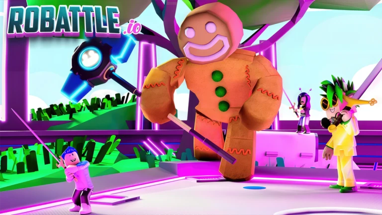 Imagem oficial do jogo Battle Game no Roblox
