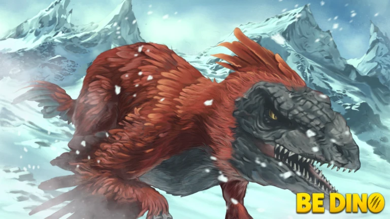 Imagem oficial do jogo Be Dino - Jurassic Dinosaur Simulation no Roblox