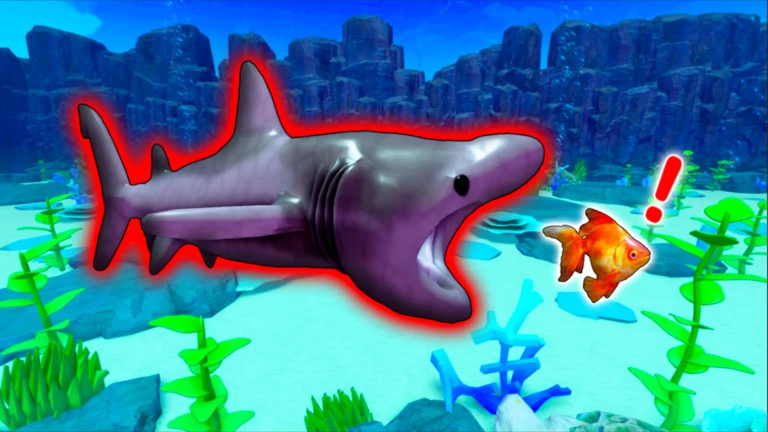 Imagem oficial do jogo Be Fish no Roblox