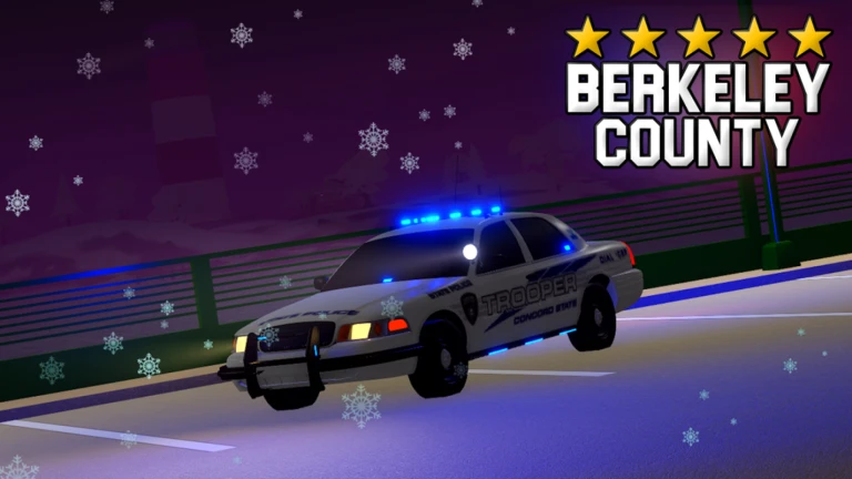 Imagem oficial do jogo Berkeley County no Roblox