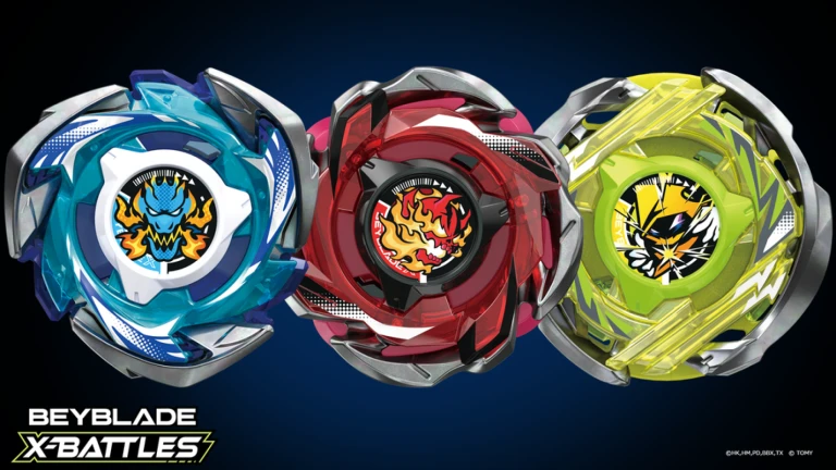 Imagem oficial do jogo BEYBLADE X-BATTLES no Roblox