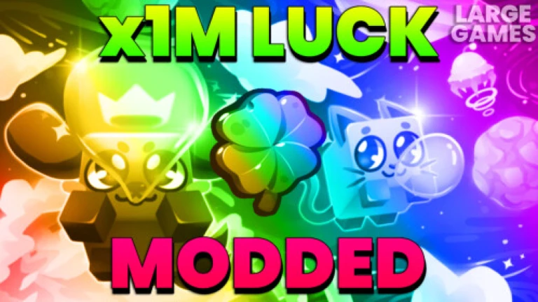 Imagem oficial do jogo BGSI Modded no Roblox