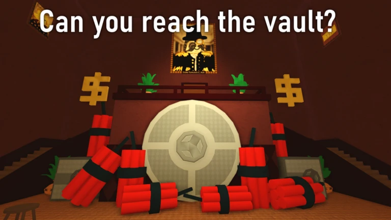 Imagem oficial do jogo Big Bank Robbery no Roblox