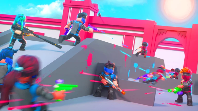 Imagem oficial do jogo BIG Paintball! Classic no Roblox