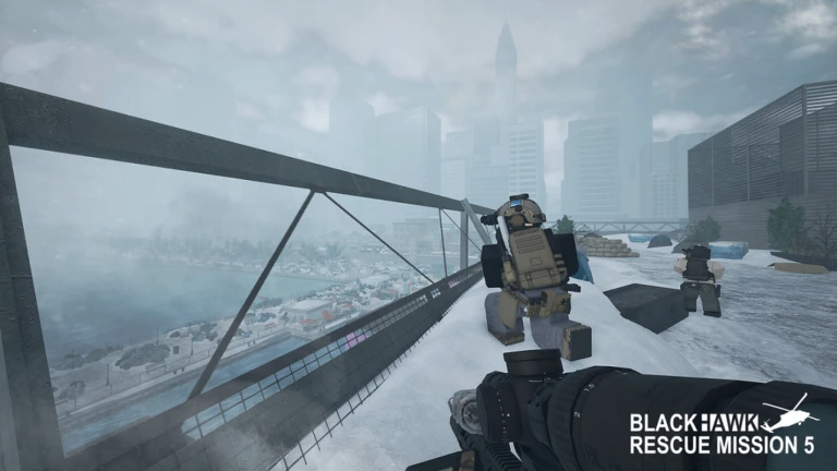 Imagem oficial do jogo Blackhawk Rescue Mission 5 no Roblox
